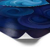 Poster Conception de l'Art numérique des persiennes géomé (Coin)