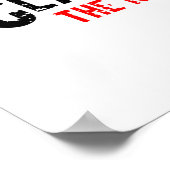 Poster Conception de légende de la route pour l'affiche d (Coin)