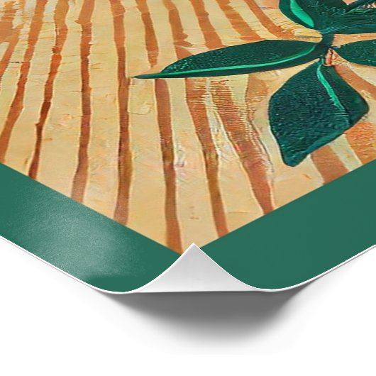 Poster Conception de l'heure de cocktail du milieu du siè (Coin)