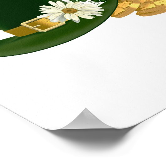 Poster Conception de l'Irish St. Patrick sur mesure (Coin)