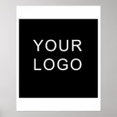 Poster Conception de logo d'entreprise personnalisable (Devant)