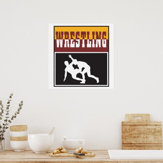 Poster conception de lutte (Cuisine)