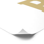 Poster Conception de maillot de baseball de softball Vint (Coin)
