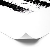 Poster Conception de maillot de drapeau de chauffeur de b (Coin)