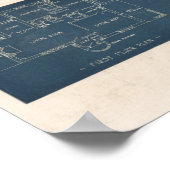 Poster Conception de maison 10A8 vintage 1927 (Coin)