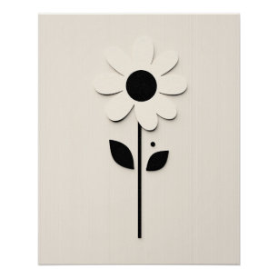 Poster Conception de marguerite