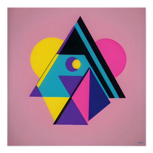 Poster Conception de Memphis de l'habitation (Devant)