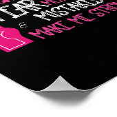 Poster Conception de meneuse de claque motivationnelle  (Coin)