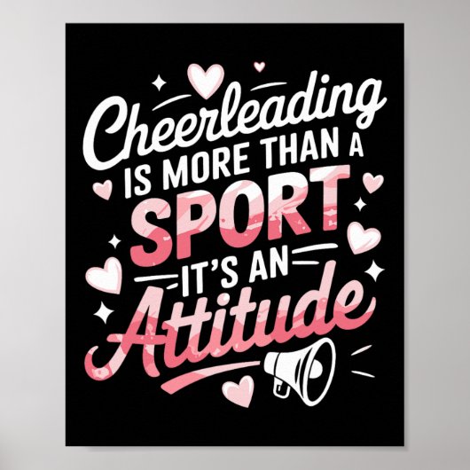 Poster Conception de meneuse de claque pour encourager le (Devant)