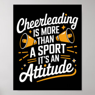 Poster Conception de meneuse de claque pour encourager le