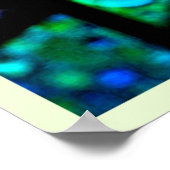 Poster Conception de mosaïque lumineuse abstraite vibrant (Coin)