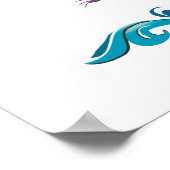 Poster conception de motif flamand (Coin)