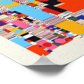 Poster Conception de motifs de nombres de Ramanujan  (Coin)