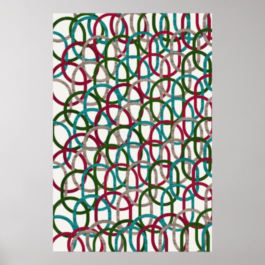 Poster Conception de motifs géométriques quantiques (Devant)