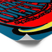 Poster Conception de nouveau skateboard Aerosol (Coin)