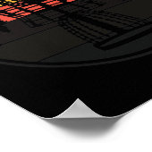 Poster Conception de nuances amusantes Frisbee de golf de (Coin)