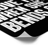 Poster Conception de pêche drôle pour hommes femmes pêche (Coin)