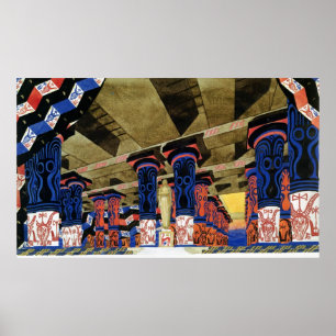 Poster Conception de 'Phedre' par Jean Racine 1923