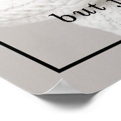 Poster Conception de photo de service funèbre élégant chi (Coin)