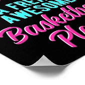 Poster Conception de phrase Bll Husnd pour la femme du jo (Coin)