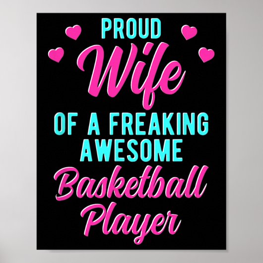 Poster Conception de phrase Bll Husnd pour la femme du jo (Devant)