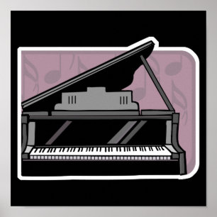 Poster conception de piano