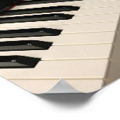 Poster Conception de piano cool (Coin)