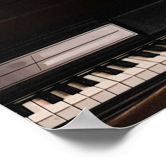 Poster Conception de piano Extraordinaire (Coin)
