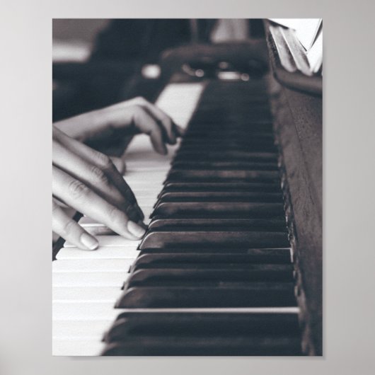 Poster Conception de piano géniale (Devant)