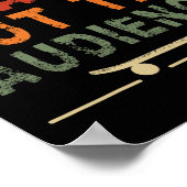 Poster Conception de planche à roulettes pour skateur S (Coin)