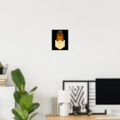 Poster Conception de poche pour le jour de la marmotte de (Bureau à domicile)