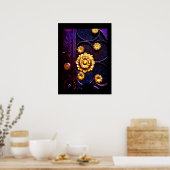 Poster Conception de portes florales (Cuisine)