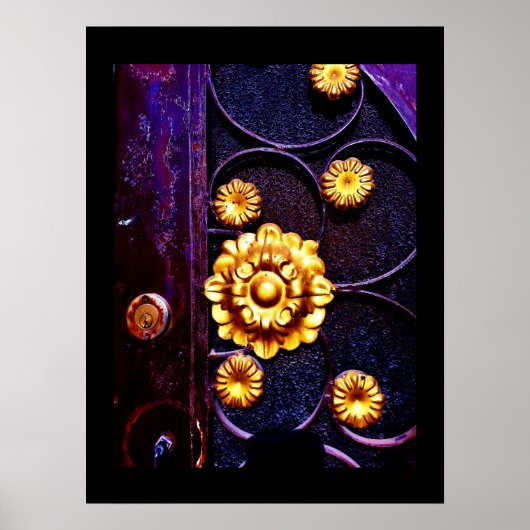 Poster Conception de portes florales (Devant)