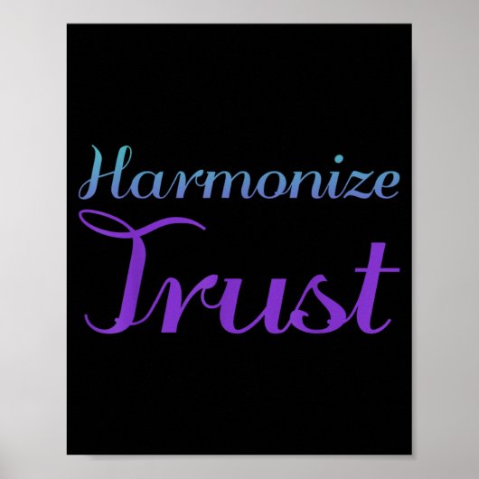 Poster Conception de prévention de la confiance harmonisé (Devant)