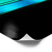 Poster Conception de pyramides bleues (Coin)