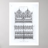 Poster Conception de rails en fonte, de 'Macfarlane's (Devant)