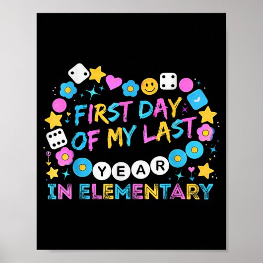 Poster Conception de rentrée scolaire (Devant)