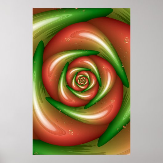 Poster Conception de Rose de cache (Devant)