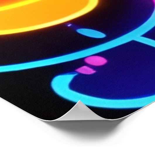 Poster Conception de signes de paix dynamiques (Coin)