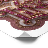 Poster Conception de slogan doré brillant Fresh (Coin)