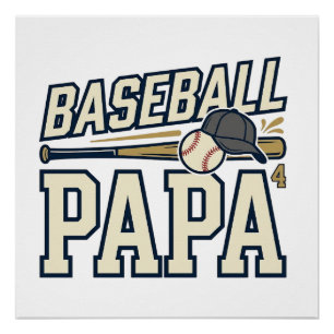 Poster Conception de t-shirt avec gravure vintage Basebal