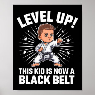 Poster Conception de T Shirt de Récompense de Ceinture No