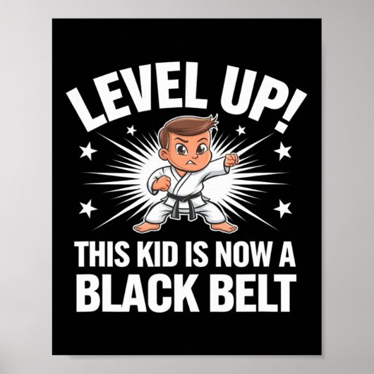 Poster Conception de T-shirt de récompense de ceinture no (Devant)