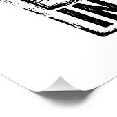 Poster Conception de T-Shirt Graphique de Vent d'Autorout (Coin)