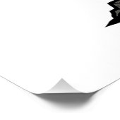 Poster Conception de T-shirt silhouette de tombe de cimet (Coin)