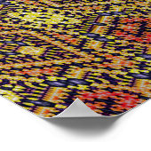 Poster Conception de tapis fractal (Coin)