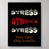 Poster Conception de texte motivante (Devant)