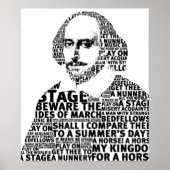 Poster Conception de texte Shakespeare (Devant)