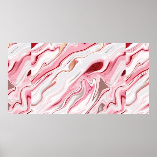 Poster conception de texture de marbre liquide, su marbré (Devant)