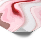 Poster conception de texture de marbre liquide, su marbré (Coin)